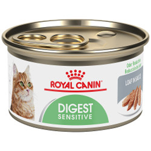 Royal Canin Digest Sensitive Loaf in Sauce Canned Cat Food, 5.1 oz