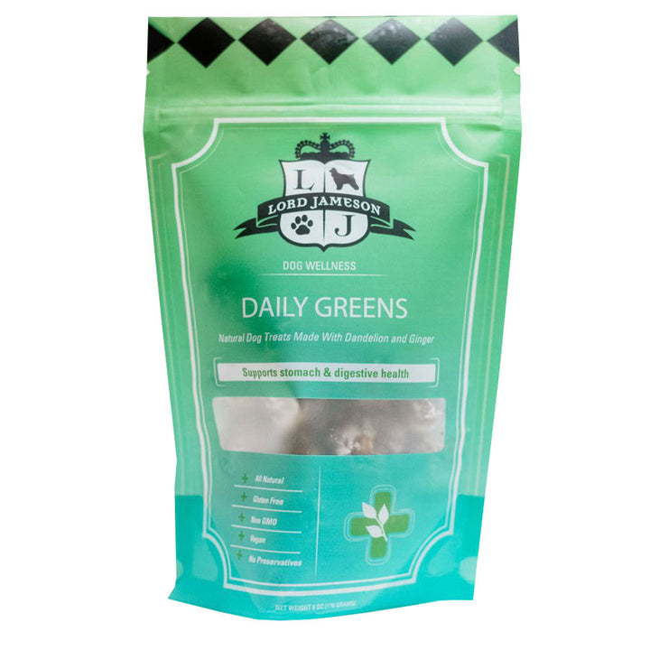 Lord Jameson Daily Greens Natural Dog Treats, 6 oz.