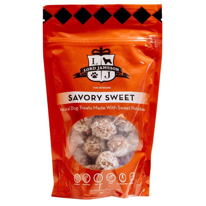 Lord Jameson Savory Sweet Natural Dog Treats, 6 oz.