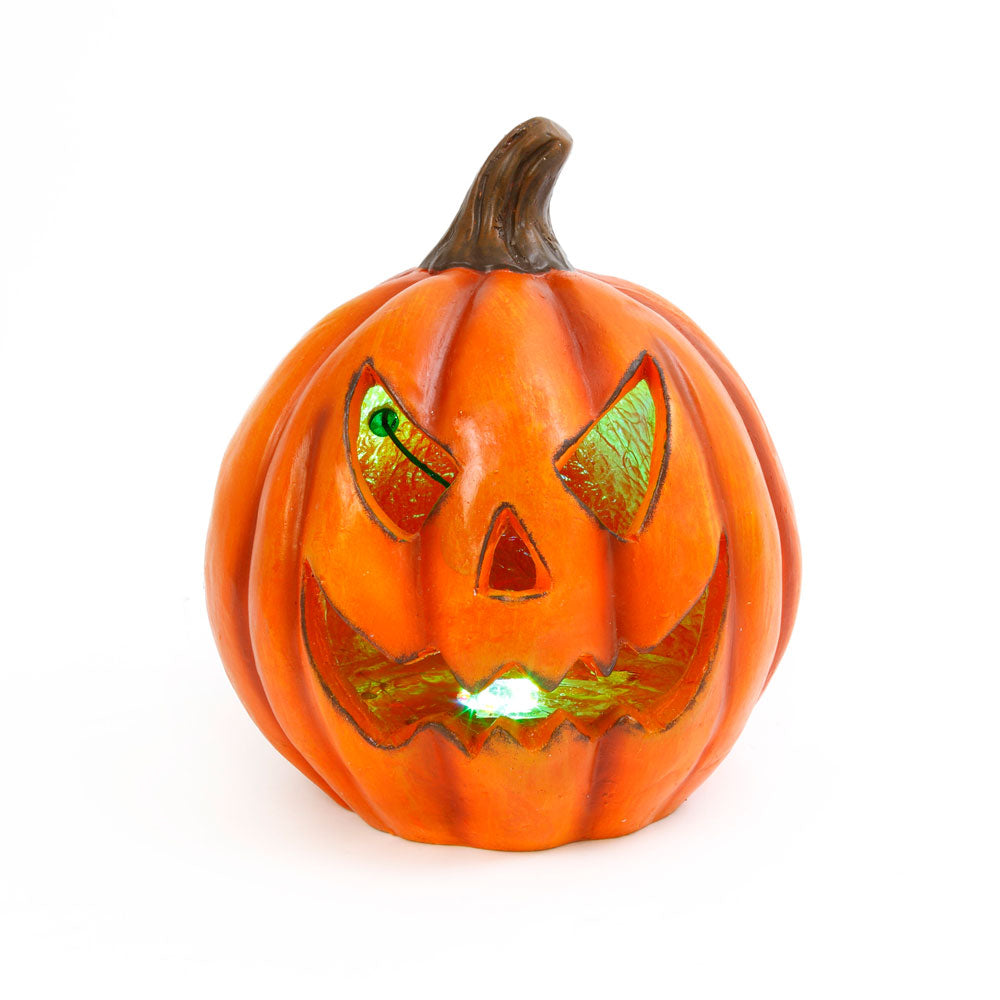Gerson Company, Pumpkin Halloween Electric Magnesium Smoking, 14.3"H