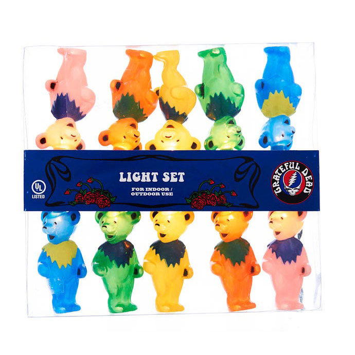 Kurt Adler Grateful Dead&trade; Dancing Bears Light Set, 10-Lights