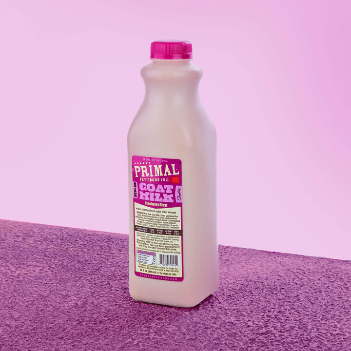 Primal Pet Foods Inc. Goat Milk + Cranberry Blast, 32 oz.