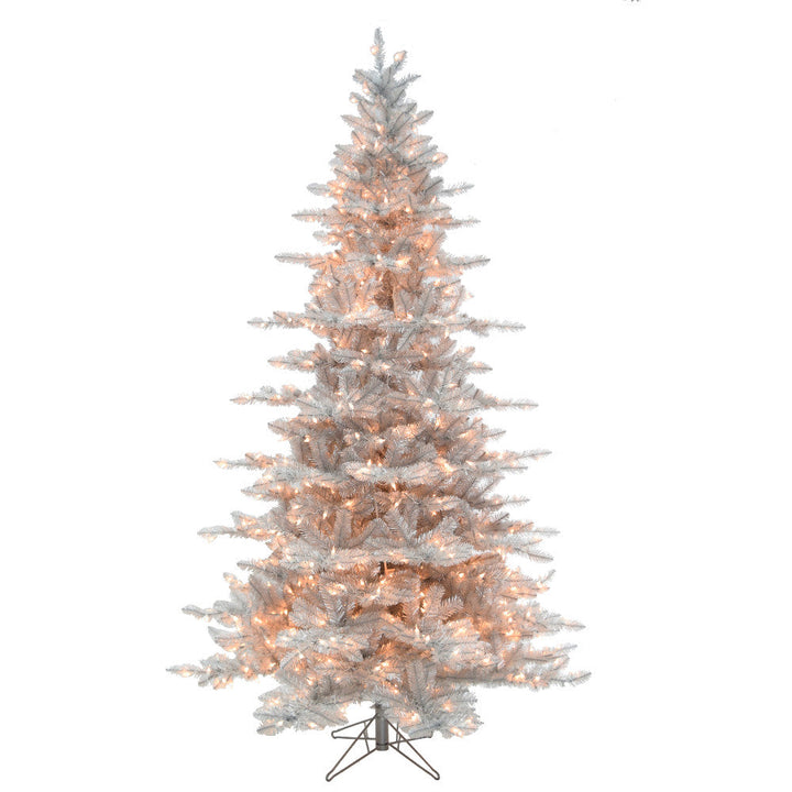 Matte Silver 7.5ft Tree Clear
