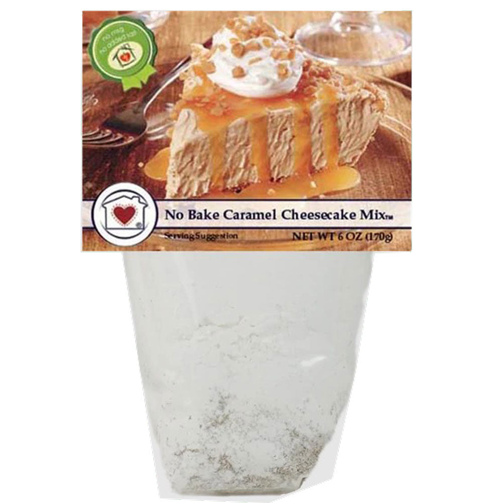 Country Home Creations No-Bake Caramel Cheesecake Mix, 6 oz.