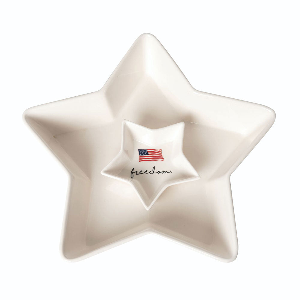 Transpac, Americana Star Chip & Dip Set