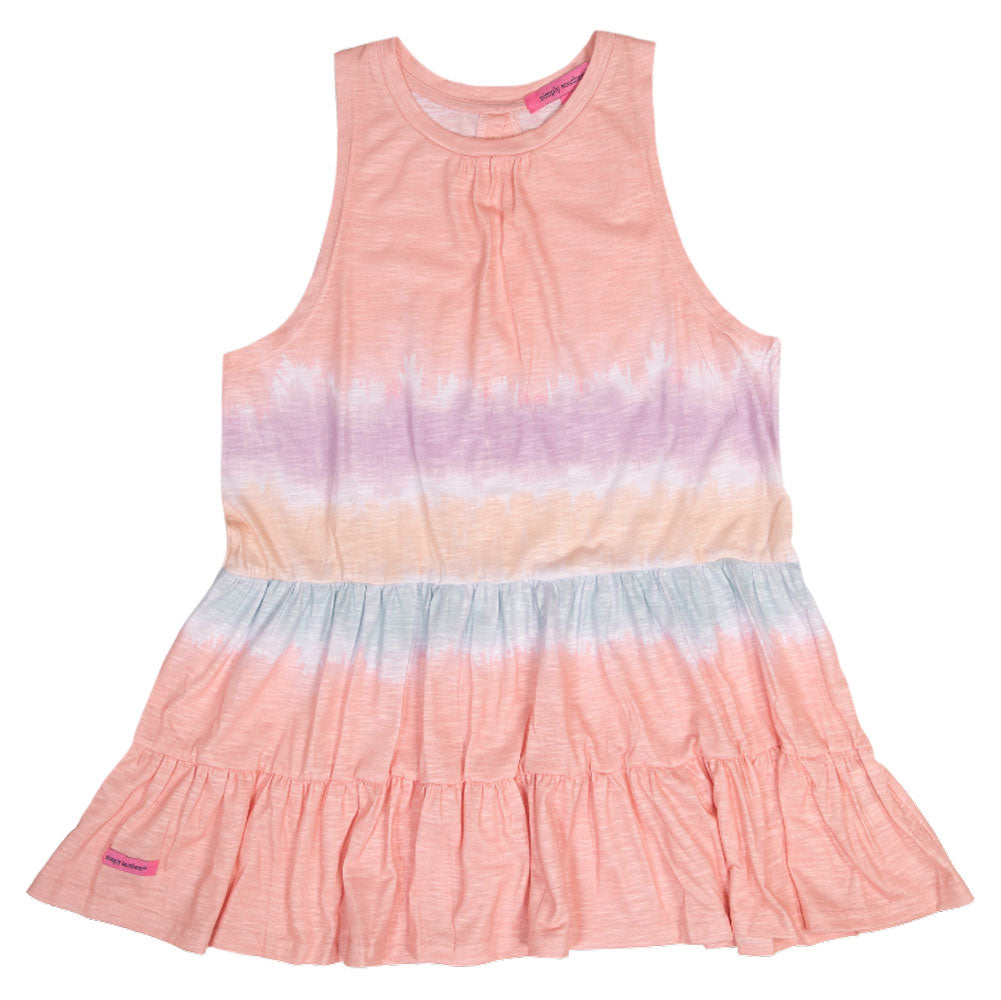 Simply Southern,  Gather Tank Pink Tie Dye