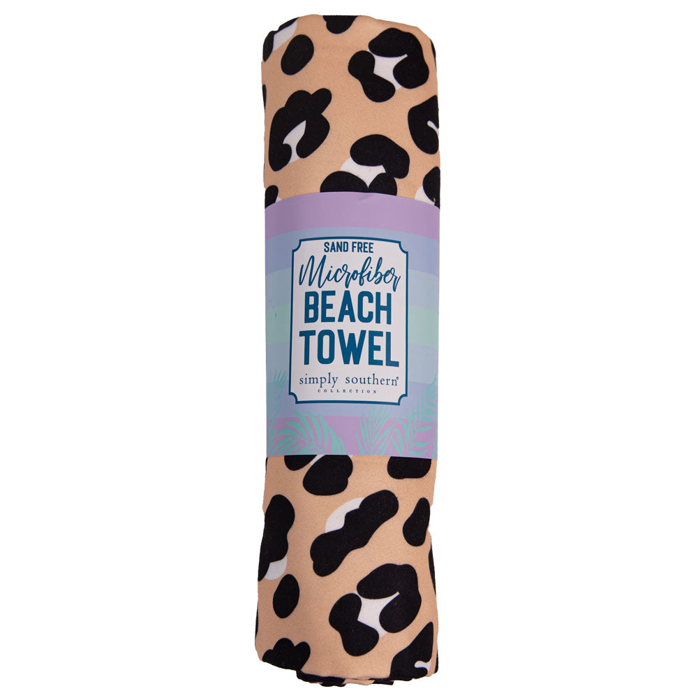 Simply Southern, Beach Towel, Leo