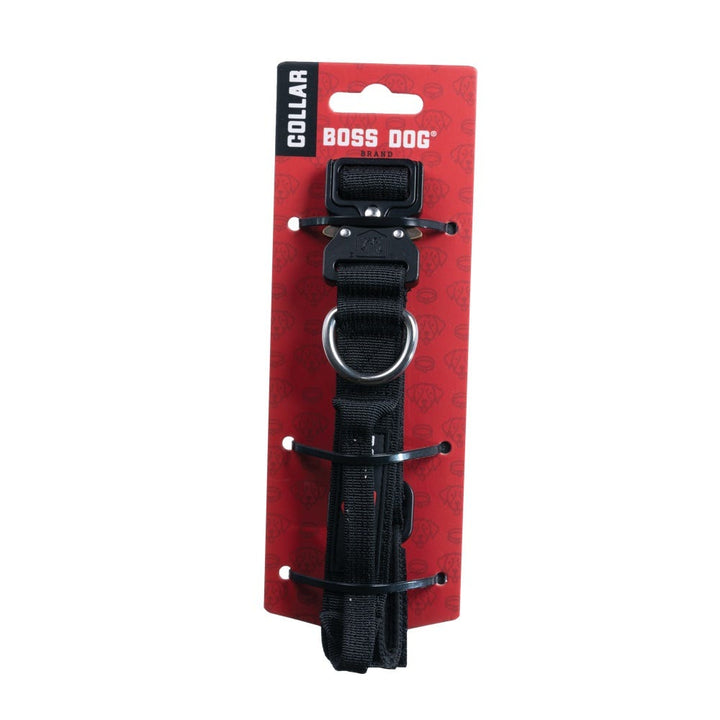 Boss Dog, Tactical Collar, Black