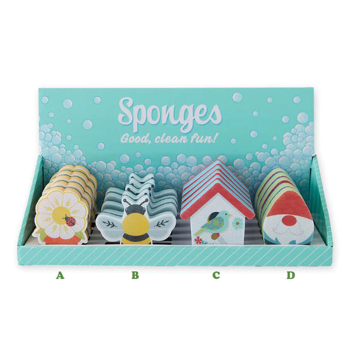 Design Imports, Garden Sponge, Assorted & Sold Separately