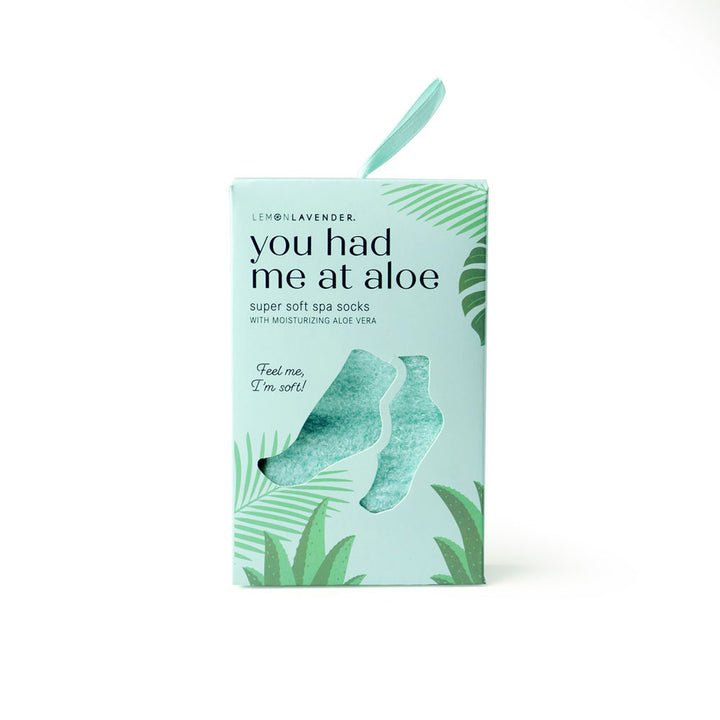 Lemon & Lavender, Aloe Socks, Assorted and Sold Separately