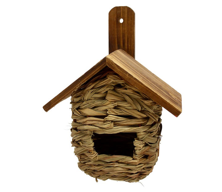 Songbird Essentials- Hanging Roosting Pocket with Roof