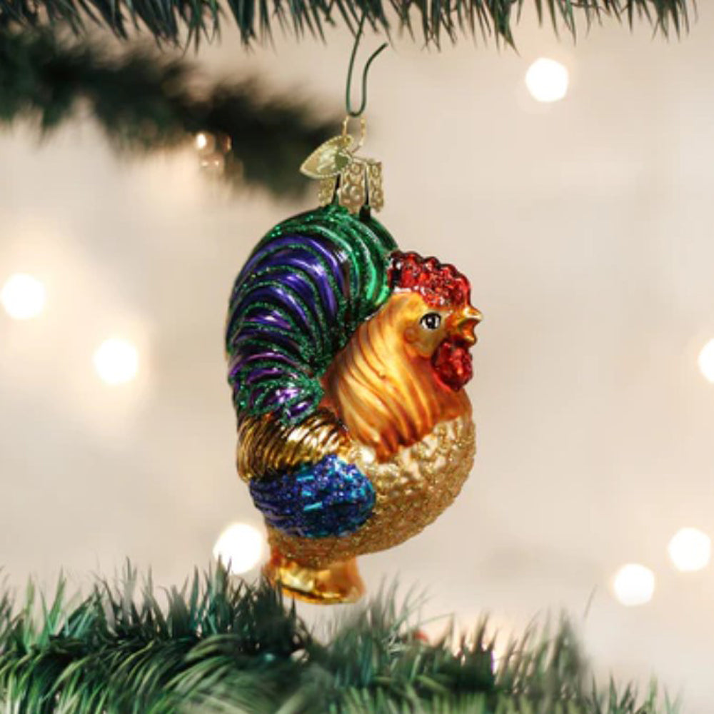 Old World Christmas, Rooster Ornament