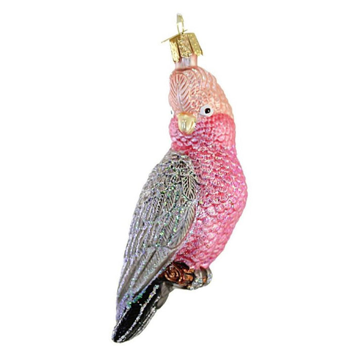 Old World Christmas, Rose-Breasted Cockatoo Ornament