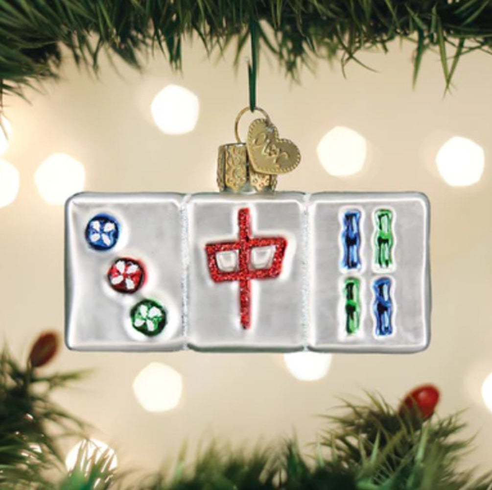 Old World Christmas, Mahjong Ornament
