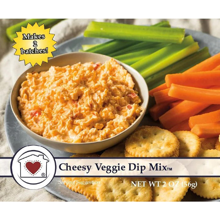 Country Home Creations, Cheesy Veggie Dip Mix, 2 oz.