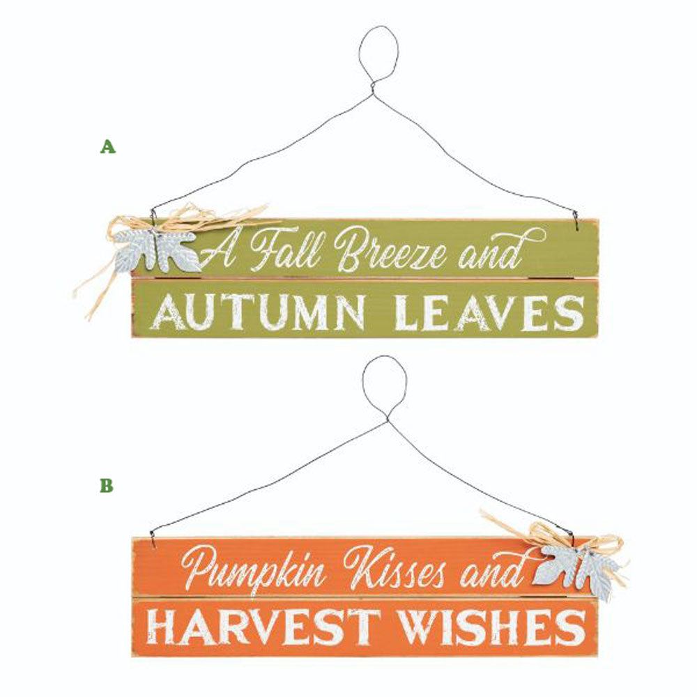 Transpac, Harvest Wood Slat Décor, Assorted & Sold Separately
