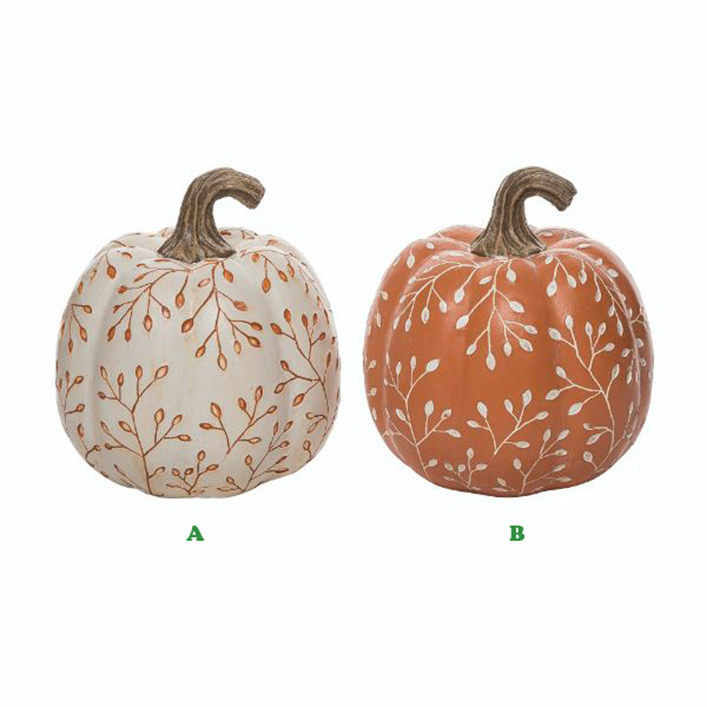 Transpac, Patterned Pumpkin Large, Assorted and Sold Separately