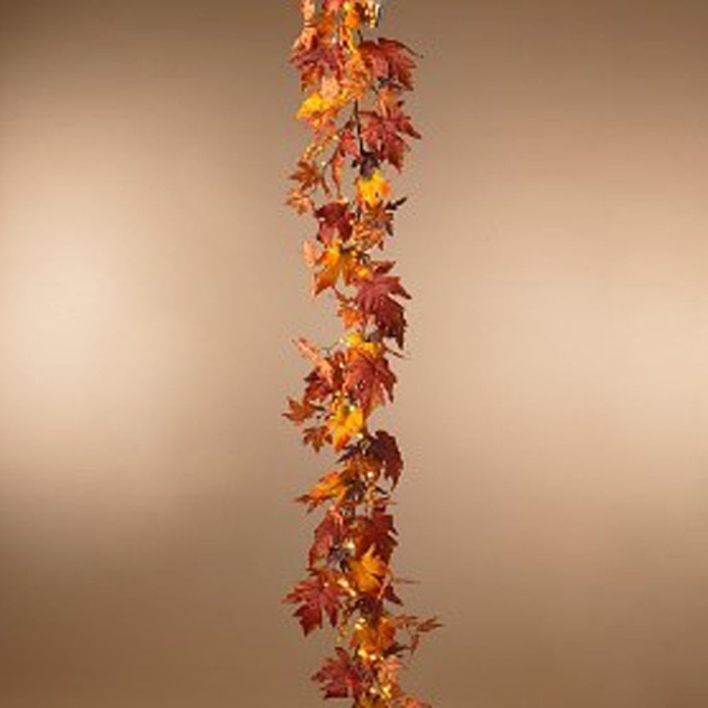 Gerson, Leaf and Berry Garland, 6' B/O, 30L