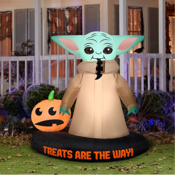 Gemmy, The Child with Jack O' Lantern inflatable, 5.5' Tall