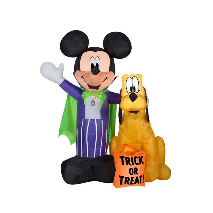 Gemmy, Vampire Mickey & Pluto inflatable, 5' Tall
