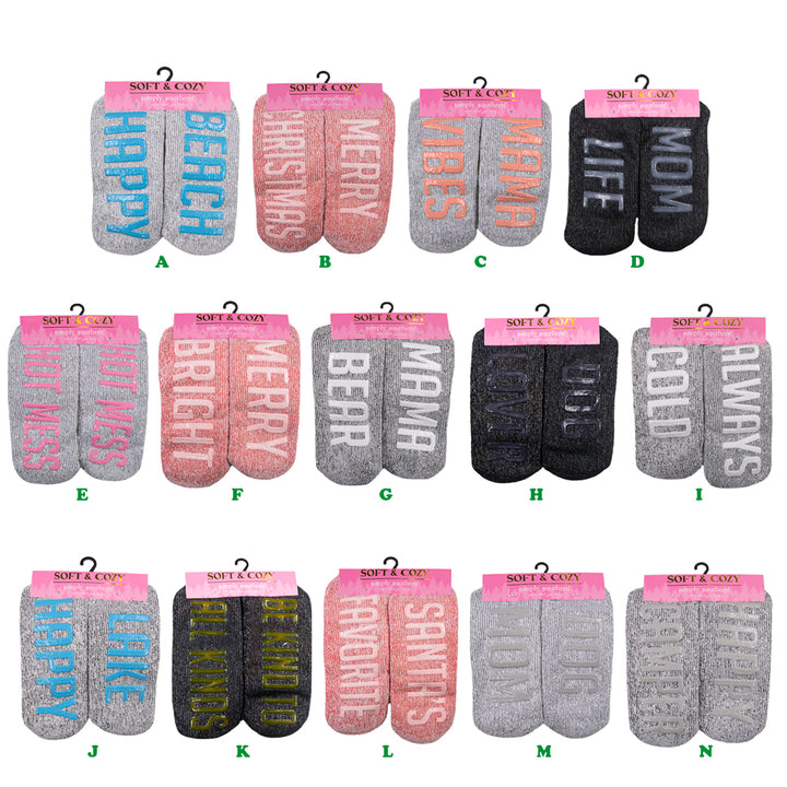 Simply Southern, Non-Slip Socks, Assorted and Sold Separately