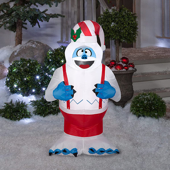 Gemmy, Inflatable Bumble In Suspenders, 3.5'