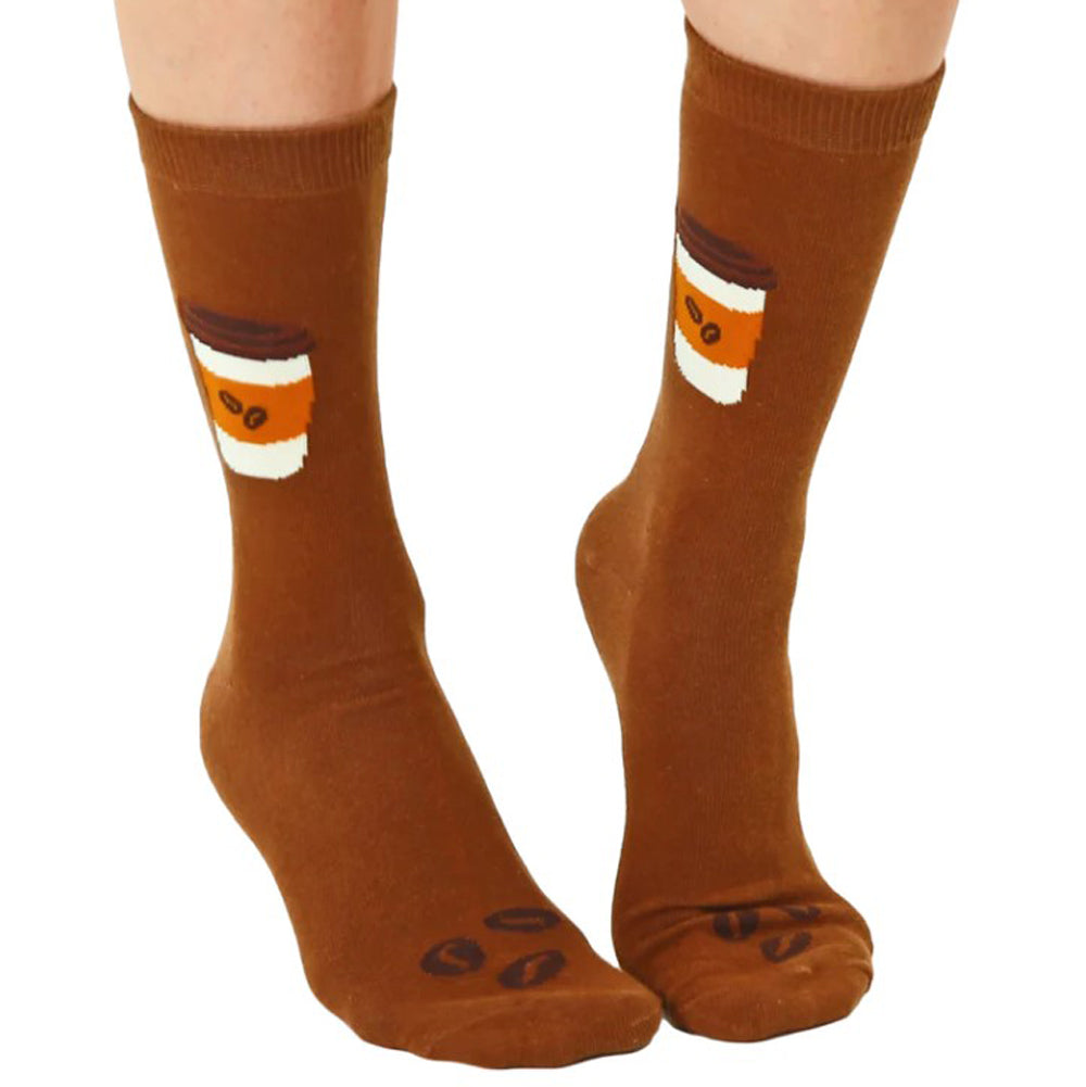 Living Royal, 3D Coffee Socks, Adult