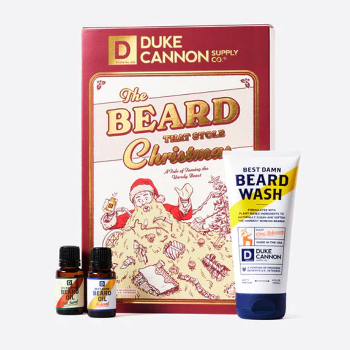 Duke Cannon, The Beard That Stole Christmas Gift Set