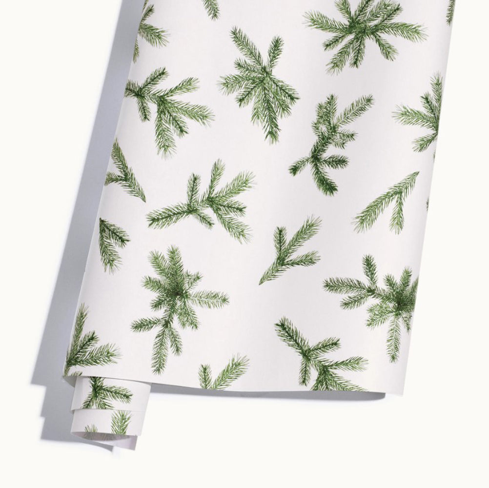 Thymes, Frasier Fir Fragrance Wrapping Paper, 96"