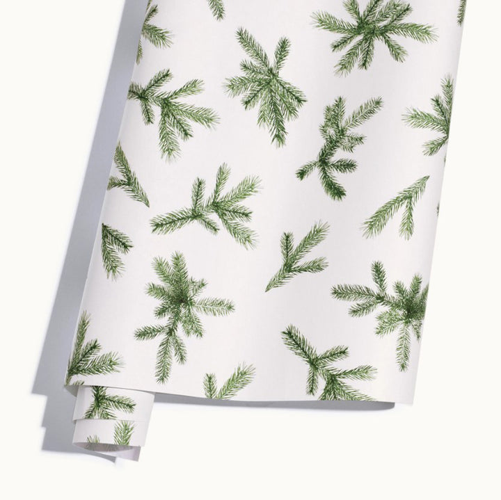 Thymes, Frasier Fir Fragrance Wrapping Paper, 96"