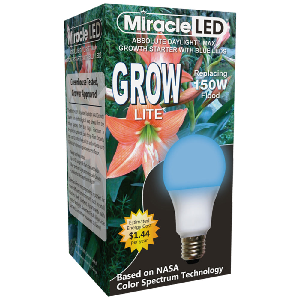 Miracle LED, Hydroponic Ultra-Grow Blue Spectrum Grow Light Replace 150W