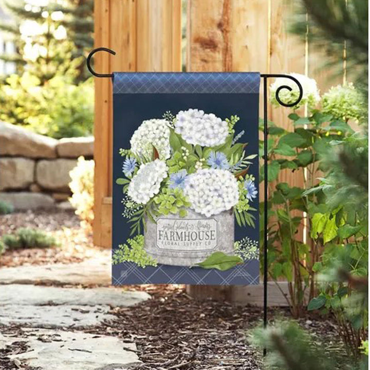 Studio M, Farmhouse Flowers Garden Flag