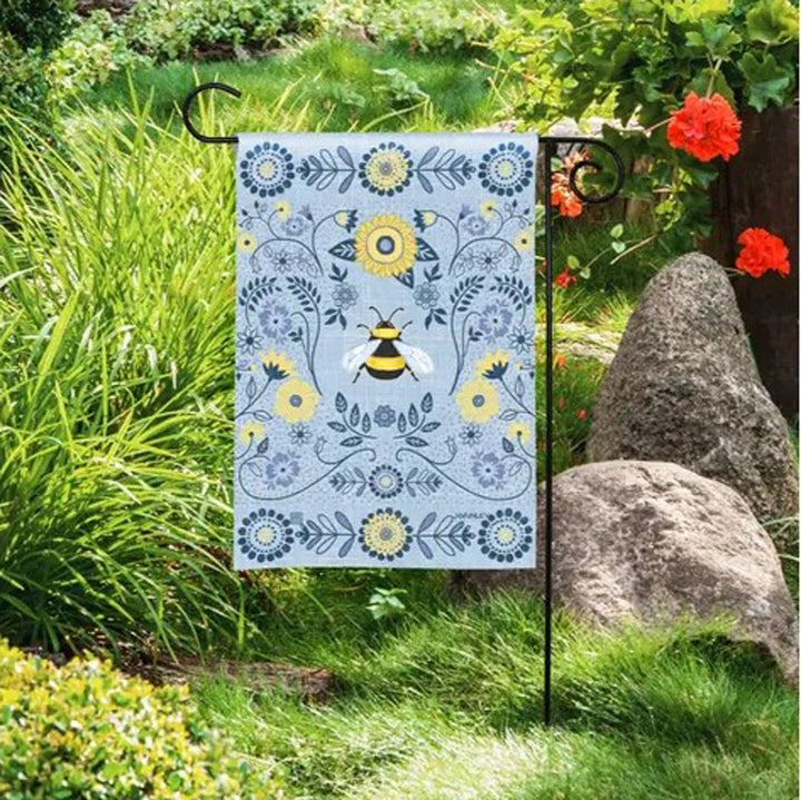 Studio M, Sunflower Bee Garden Flag