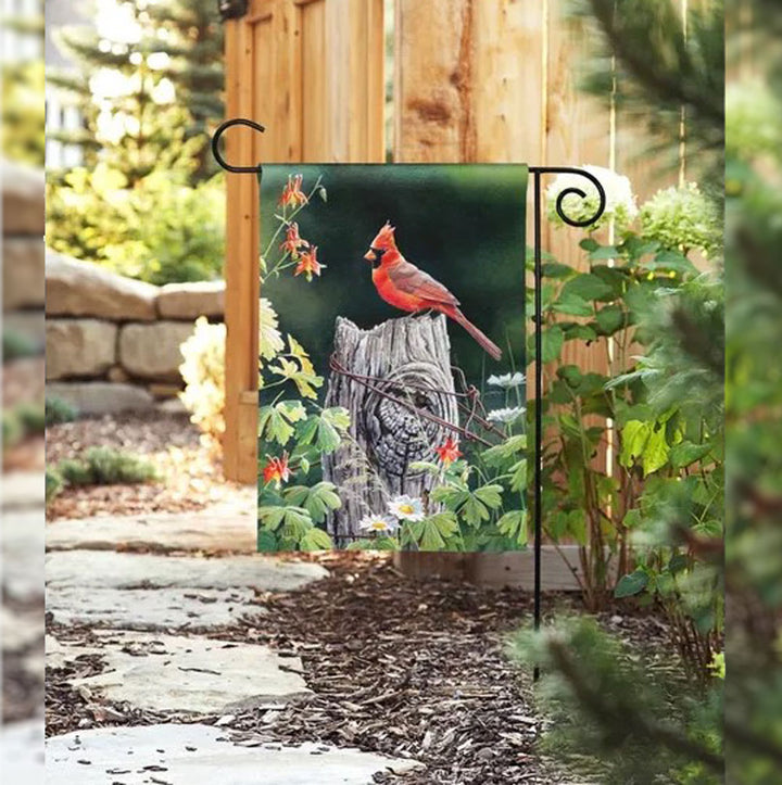 Studio M, Cardinal Song Garden Flag