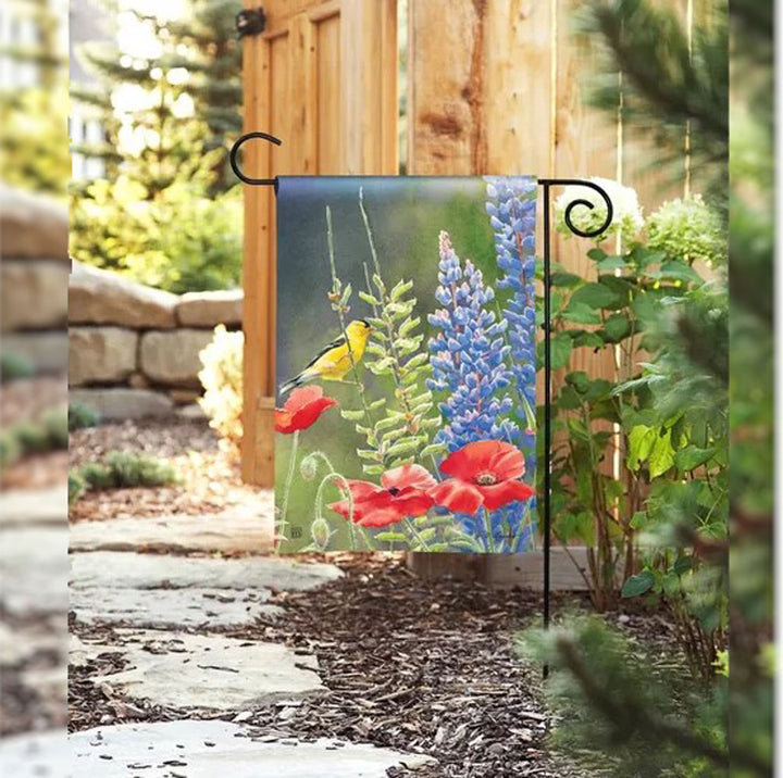 Studio M, Goldfinch Song Garden Flag