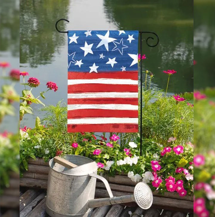 Studio M, Patriotic Stars Garden Flag