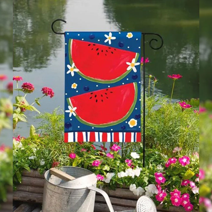 Studio M, Watermelon Slices Garden Flag
