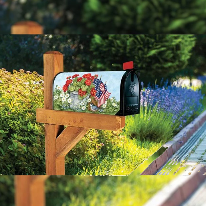 Studio M, Flags and Flowers Mailwrap
