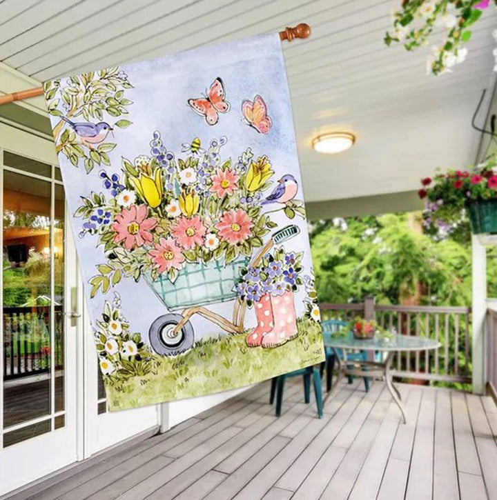 Studio M, Flower Cart Flag