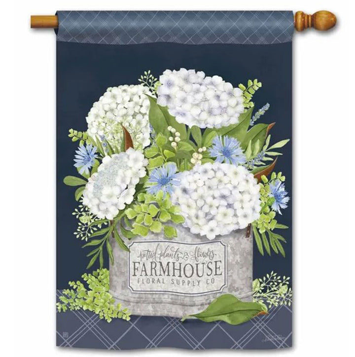 Studio M, Farmhouse Flowers Flag