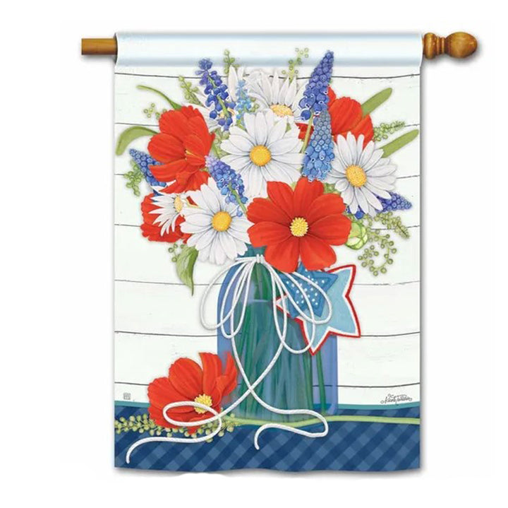 Studio M, Red White and Bloom Flag