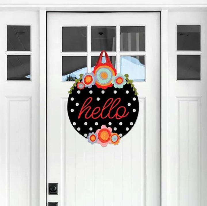 Studio M, Tossed Flowers Door Decor