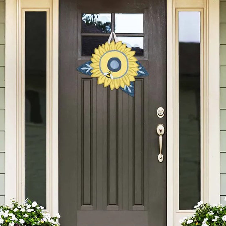 Studio M, Sunflower Bee Door Decor