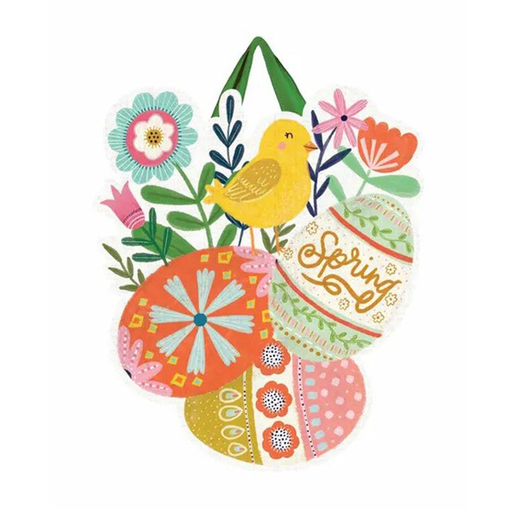 Studio M, Spring Chicken Door Decor