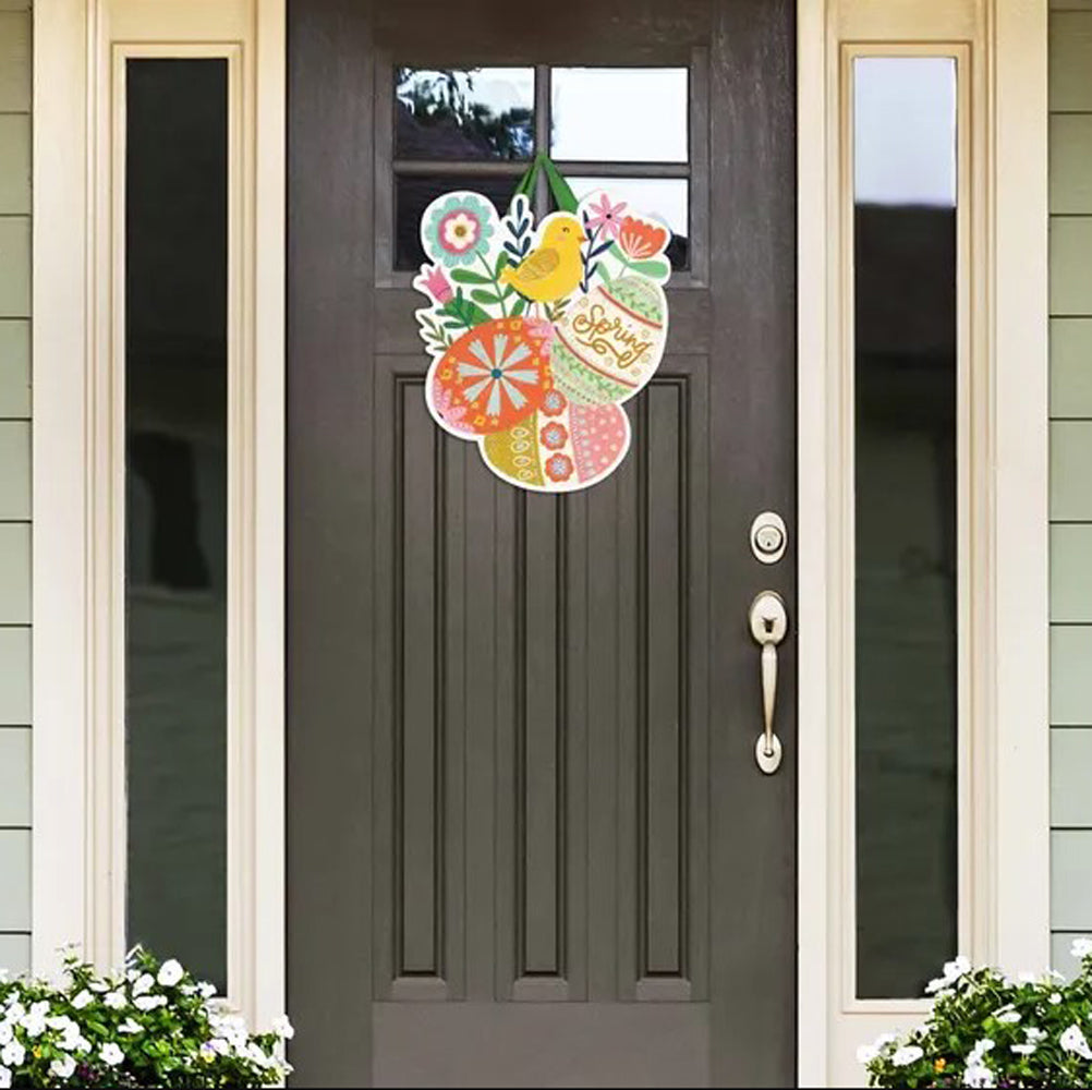 Studio M, Spring Chicken Door Decor