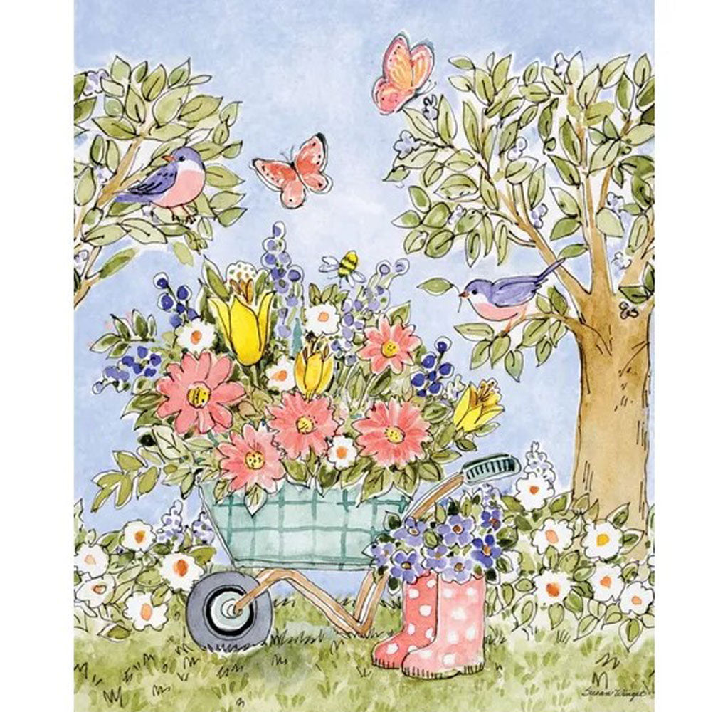 Studio M, Flower Cart Pole, 20"