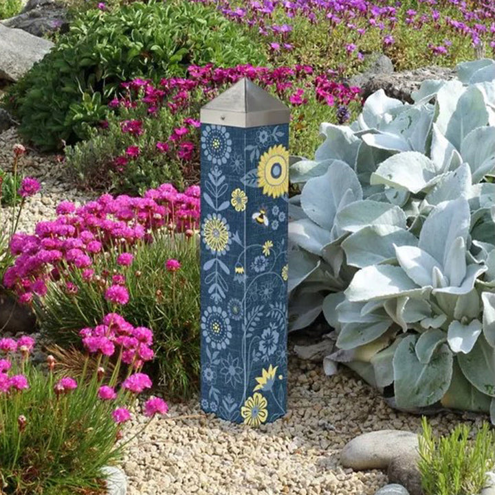 Studio M, Sunflower Bee Art Pole, 20"
