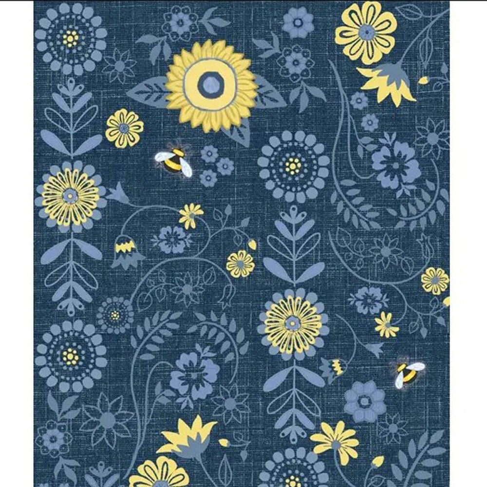 Studio M, Sunflower Bee Art Pole, 20"