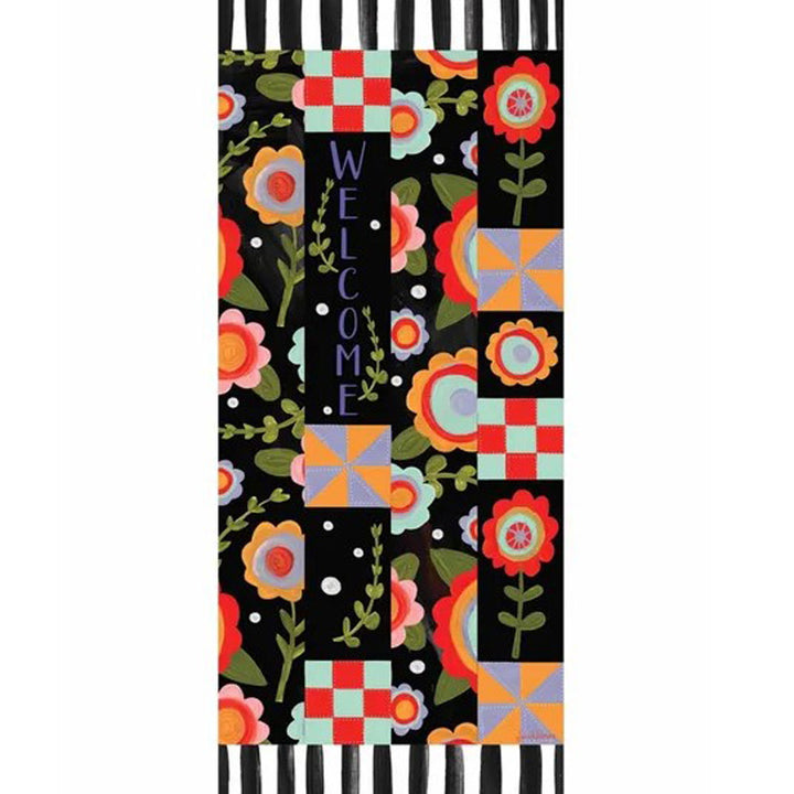 Studio M, Tossed Flowers Art Pole, 20"