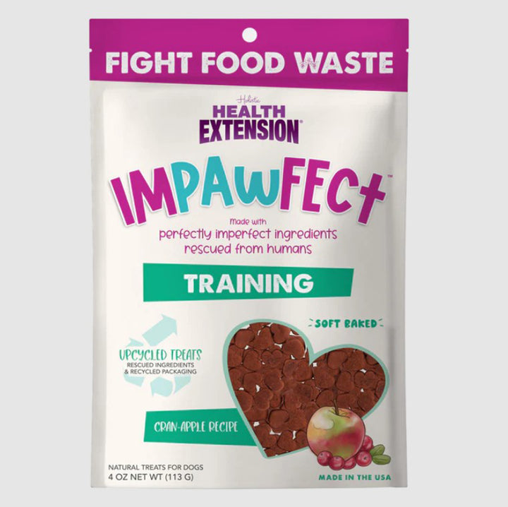 Health Extension, Impawfect Training Treats, Cran-Apple, 4 oz.